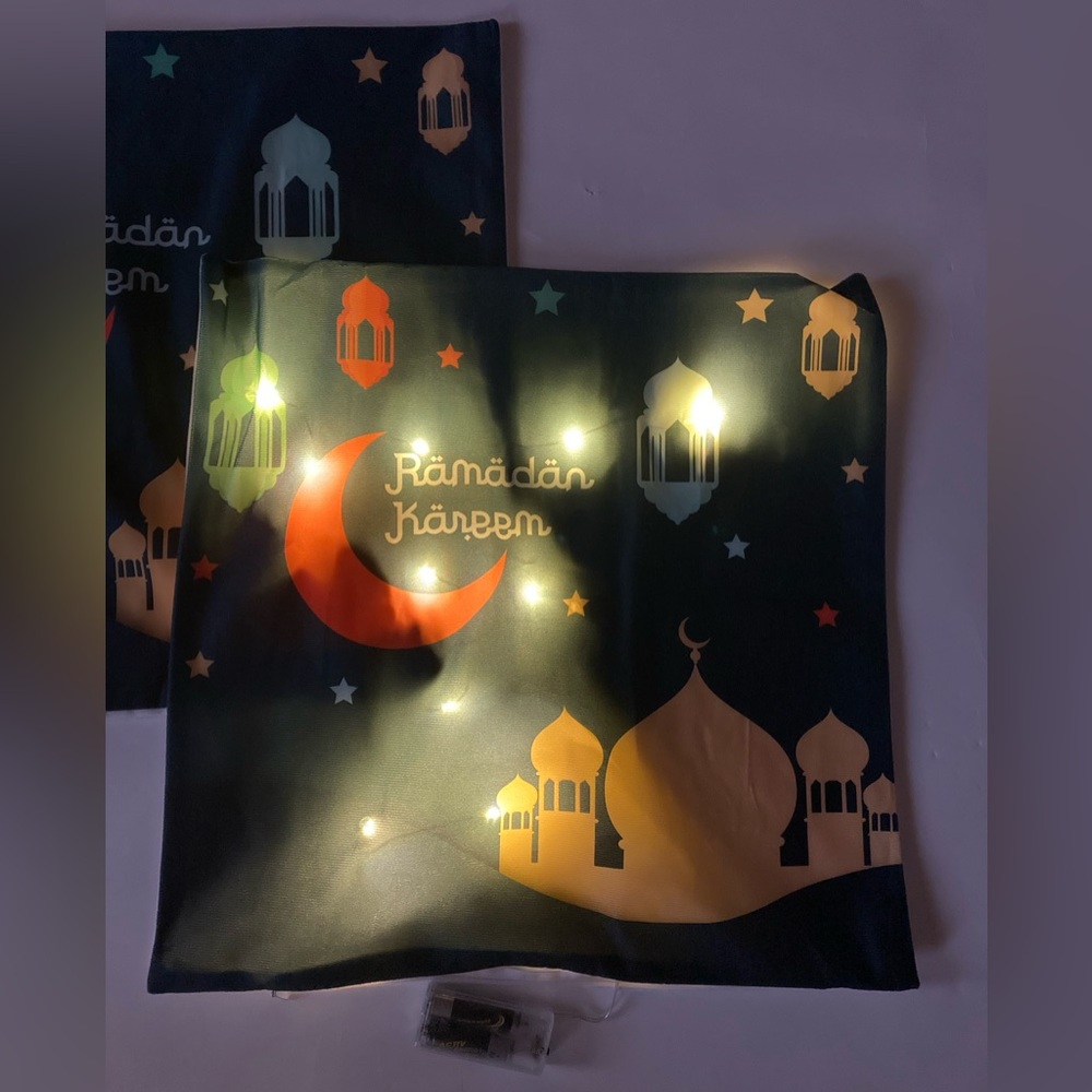 Ramadan Light Up cushion cover-SINGLE